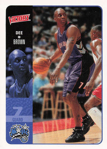 2000-01 Upper Deck Victory Basketball Dee Brown #207