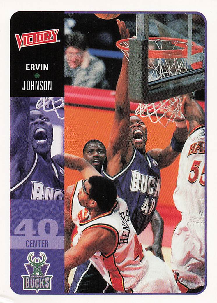 2000-01 Upper Deck Victory Basketball Ervin Johnson #117