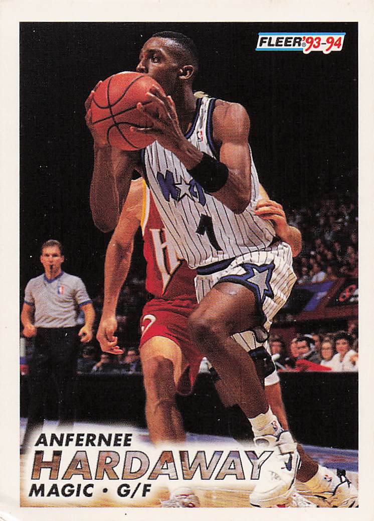 1993-94 Fleer Basketball Anfernee Hardaway #343 Rookie