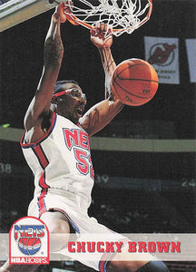 1993-94 Hoops Basketball Chucky Brown #139