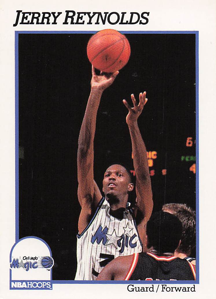 1991-92 Hoops Basketball Jerry Reynolds #150