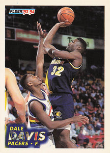 1993-94 Fleer Basketball Dale Davis #82