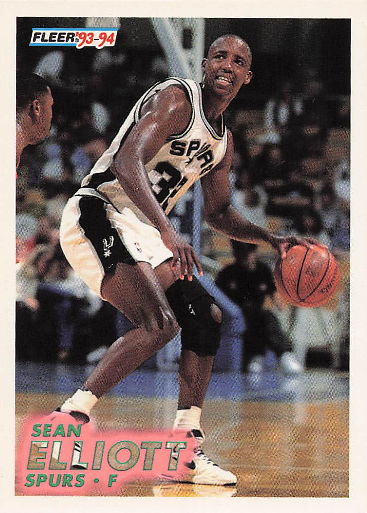 1993-94 Fleer Basketball Sean Elliott #192