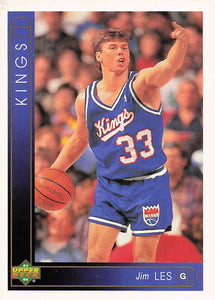 1993-94 Upper Deck Basketball Jim Les #112