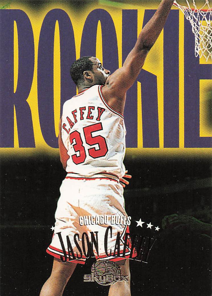 1995-96 SkyBox Premium Basketball Jason Caffey #222 Rookie