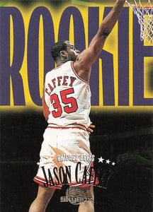 1995-96 SkyBox Premium Basketball Jason Caffey #222 Rookie