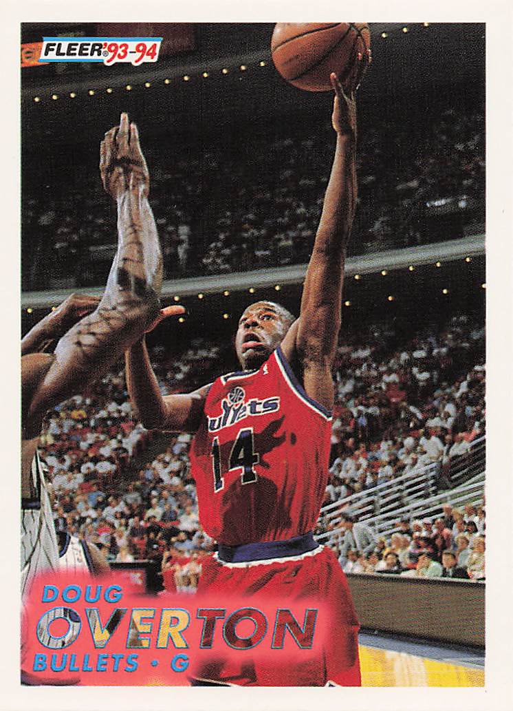 1993-94 Fleer Basketball Doug Overton #397
