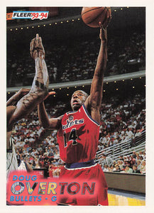 1993-94 Fleer Basketball Doug Overton #397