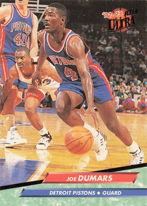 1992-93 Ultra Basketball Joe Dumars #56