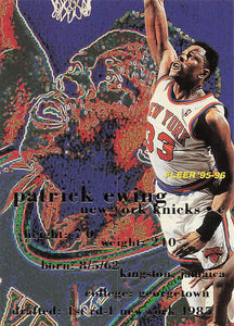 1995-96 Fleer Basketball Patrick Ewing #120