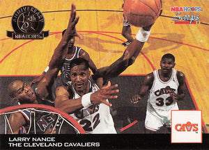 1993-94 Hoops Basketball Scoops Larry Nance #HS5