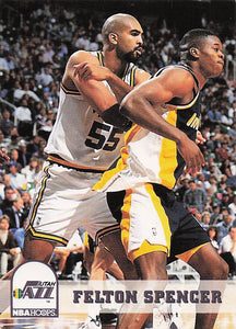 1993-94 Hoops Basketball Felton Spencer #414