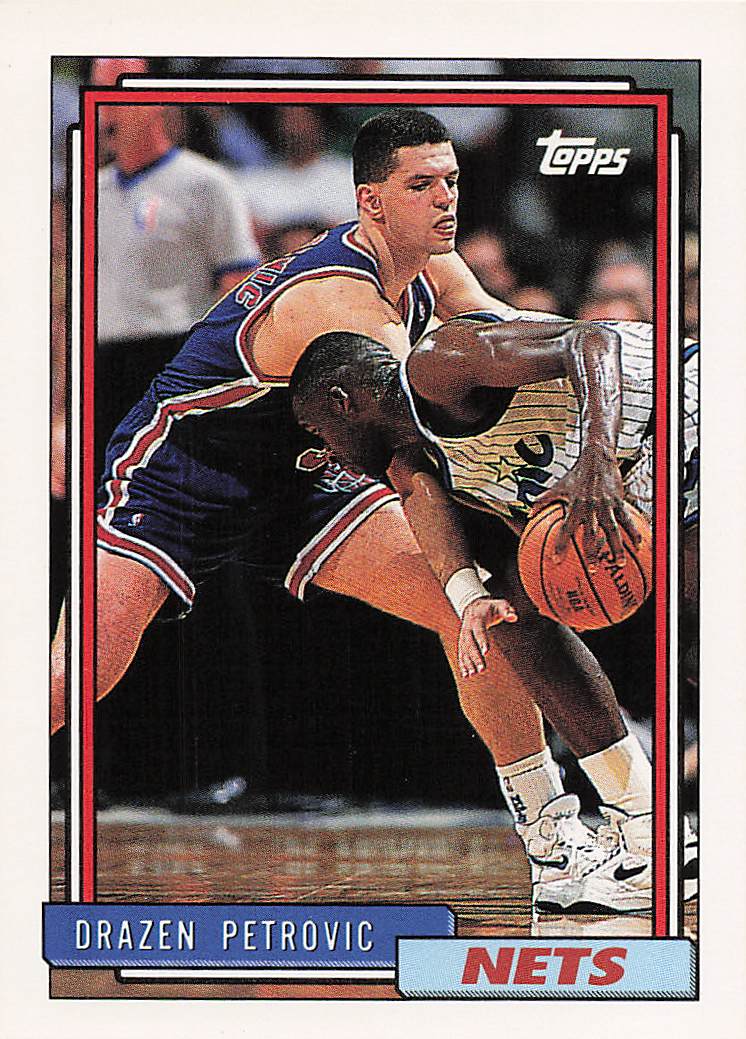 1992-93 Topps Basketball Drazen Petrovic #234