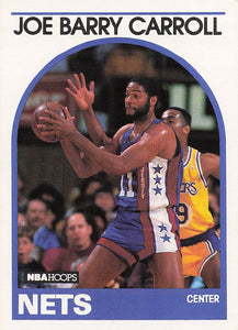 1989-90 Hoops Basketball Joe Barry Carroll #198