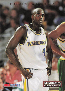 1993-94 Hoops Basketball Admiral's Choice Chris Webber #AC5