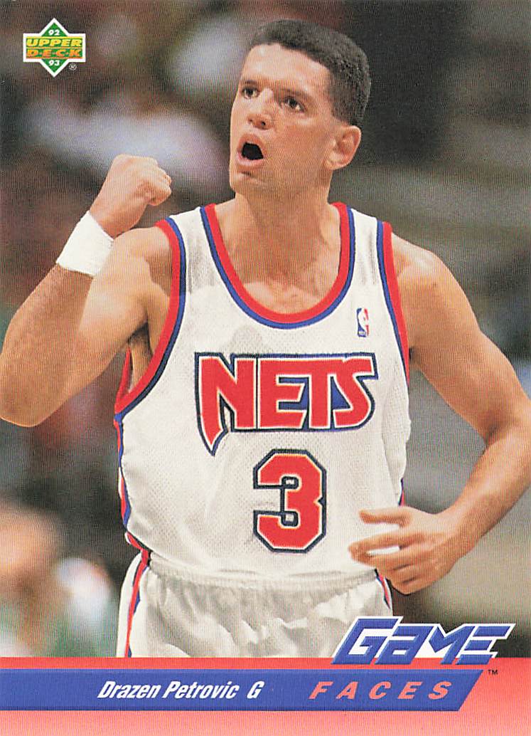 1992-93 Upper Deck Basketball Drazen Petrovic #491