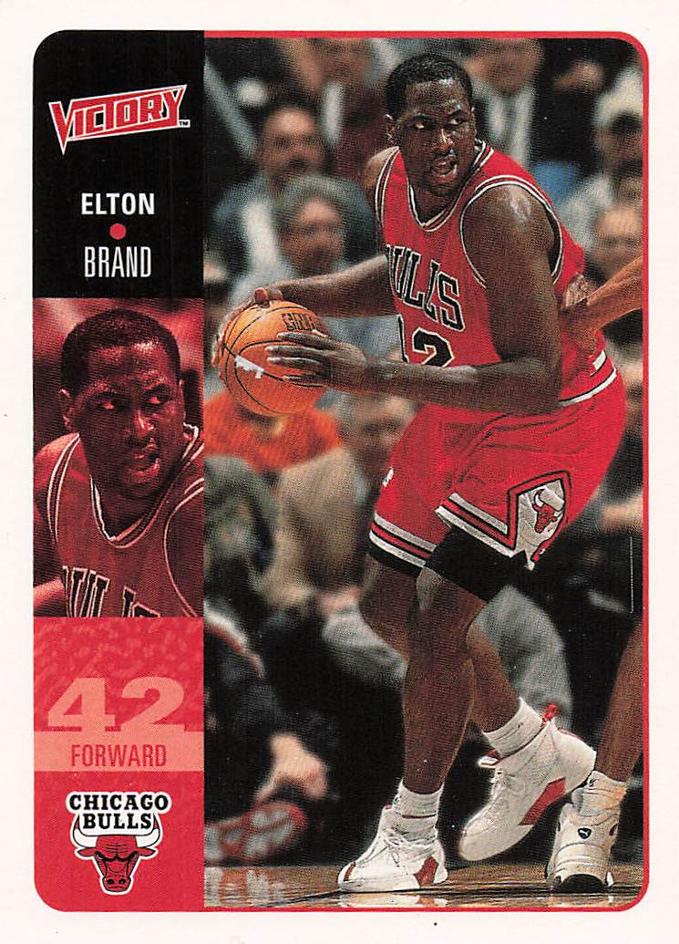 2000-01 Upper Deck Victory Basketball Elton Brand #25