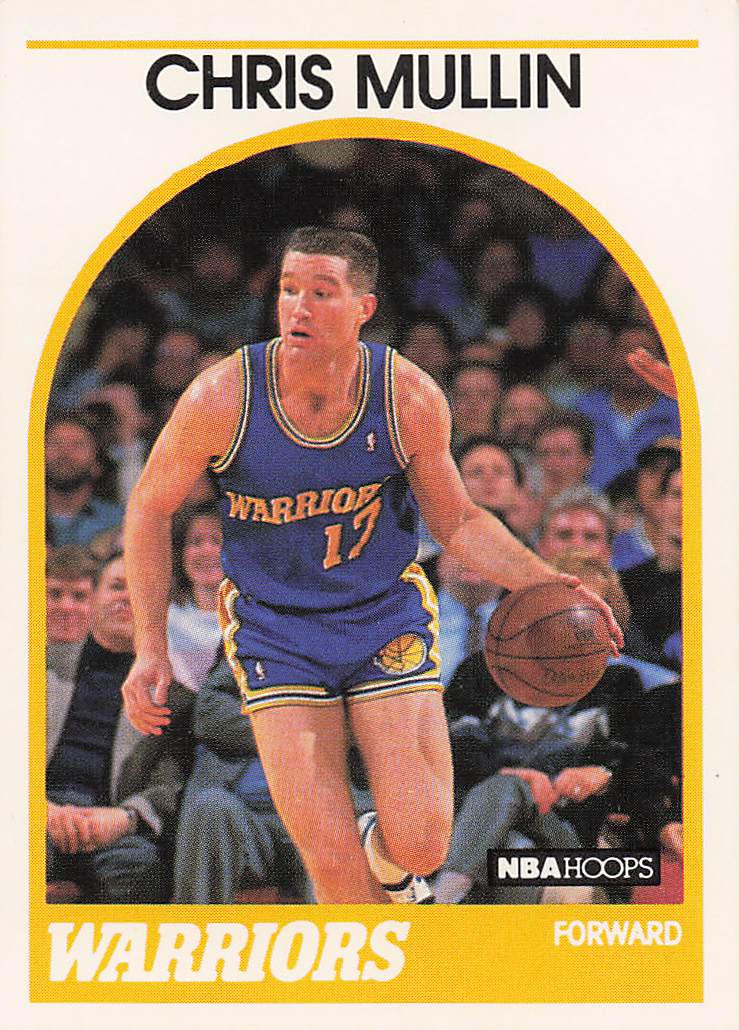 1989-90 Hoops Basketball Chris Mullin #90