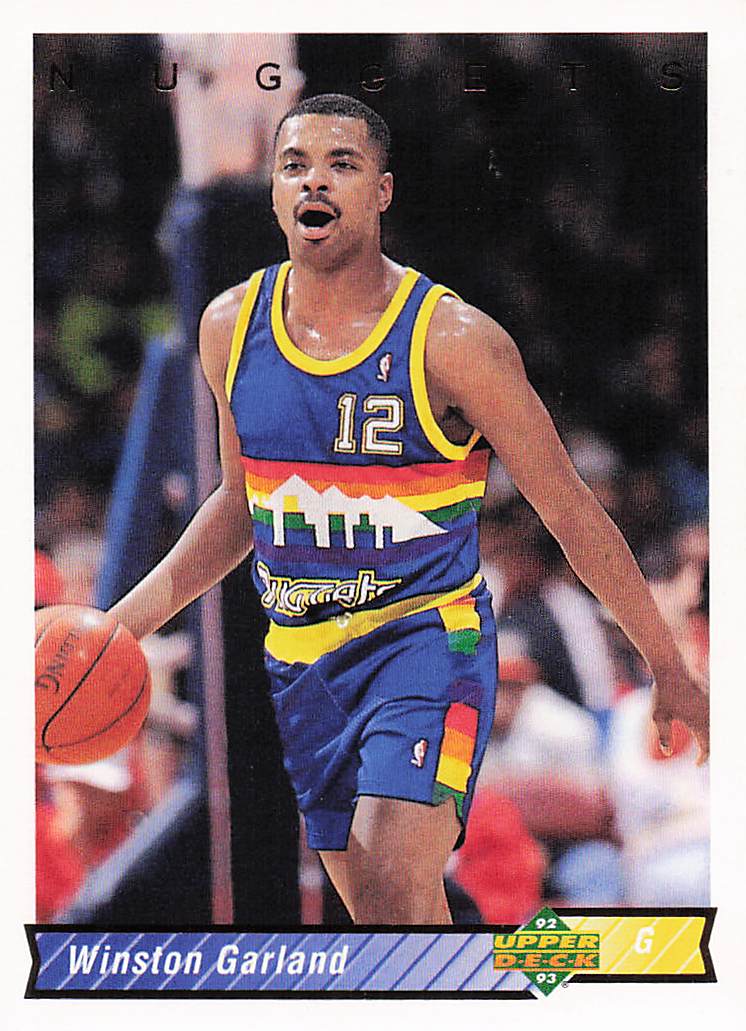 1992-93 Upper Deck Basketball Winston Garland #115