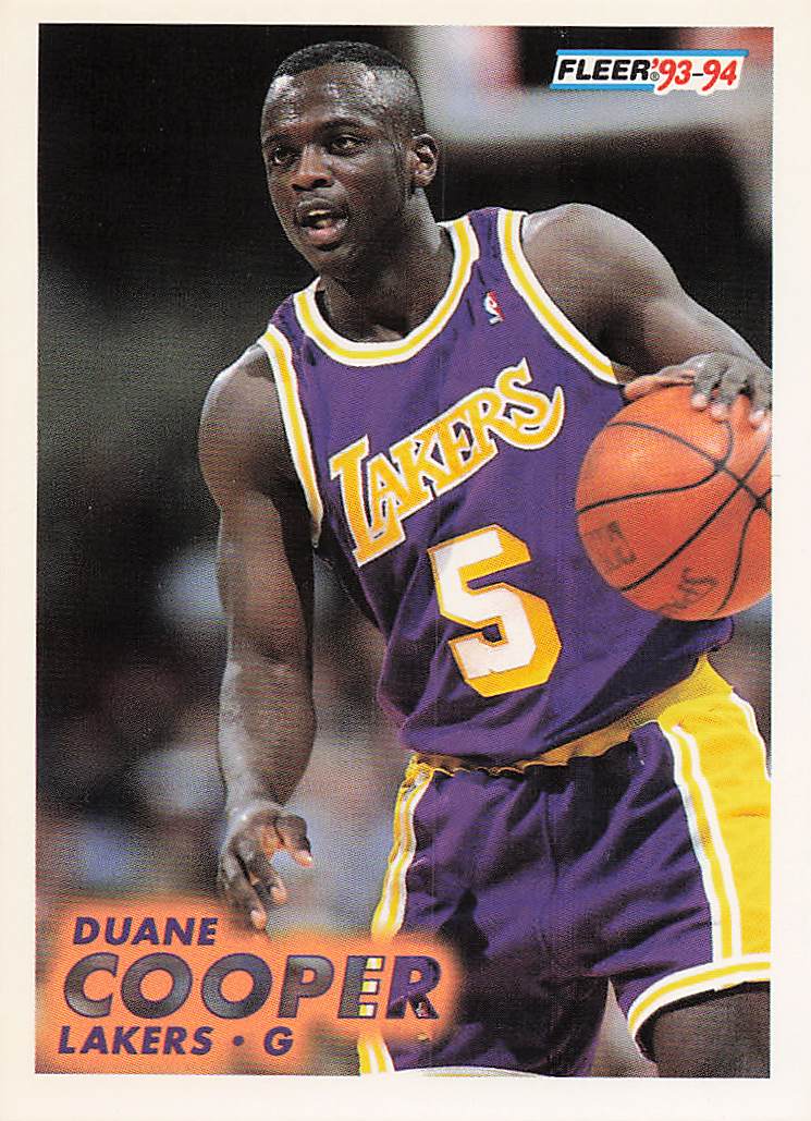 1993-94 Fleer Basketball Duane Cooper #100