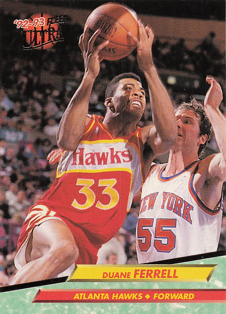 1992-93 Ultra Basketball Duane Ferrell #2