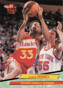 1992-93 Ultra Basketball Duane Ferrell #2