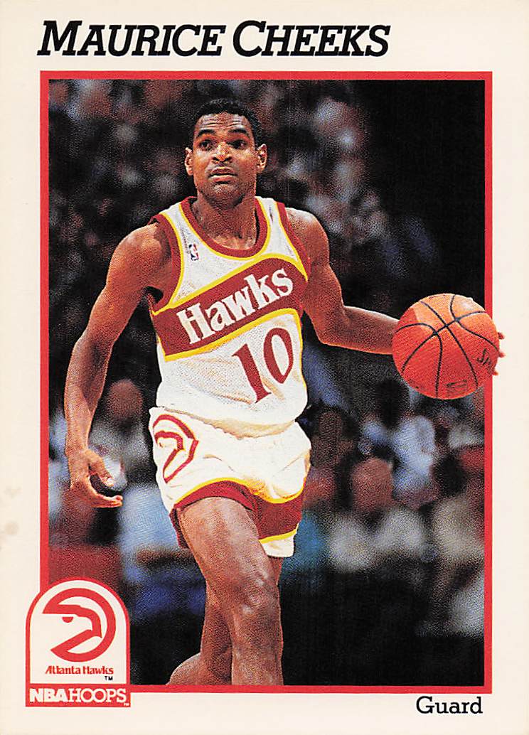 1991-92 Hoops Basketball Maurice Cheeks #331