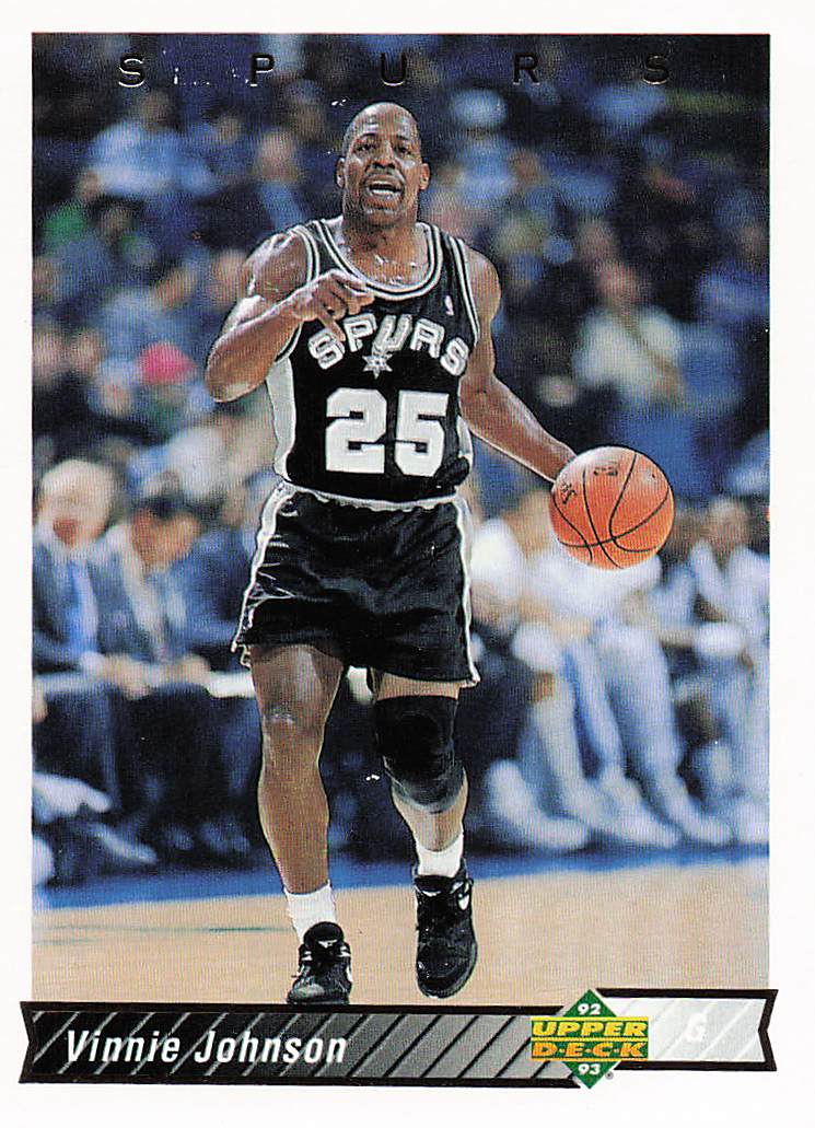 1992-93 Upper Deck Basketball Vinnie Johnson #230