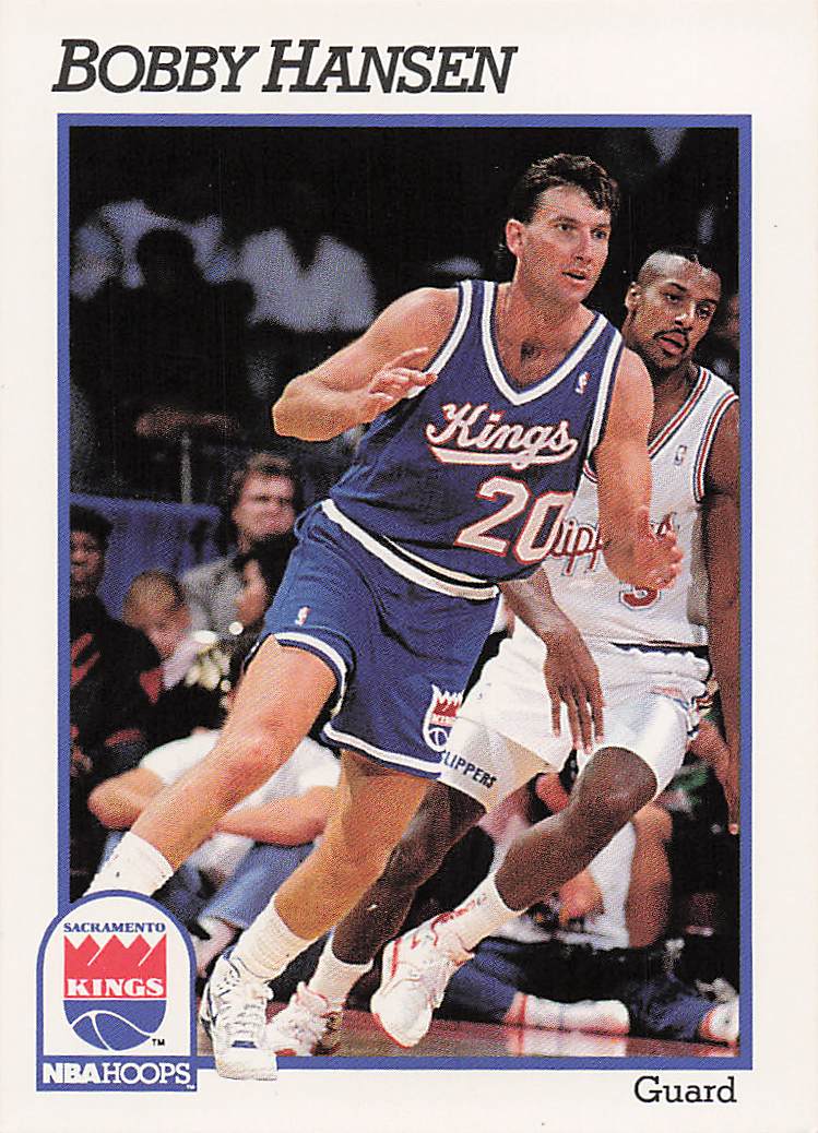 1991-92 Hoops Basketball Bobby Hansen #183