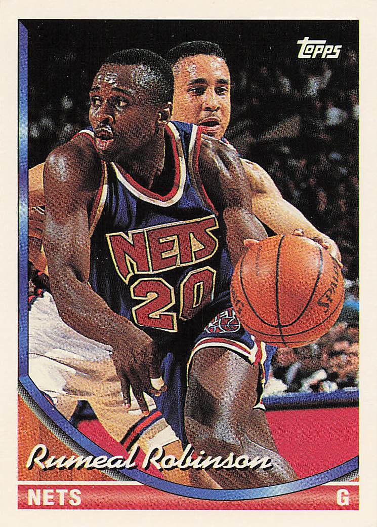 1993-94 Topps Basketball Rumeal Robinson #137