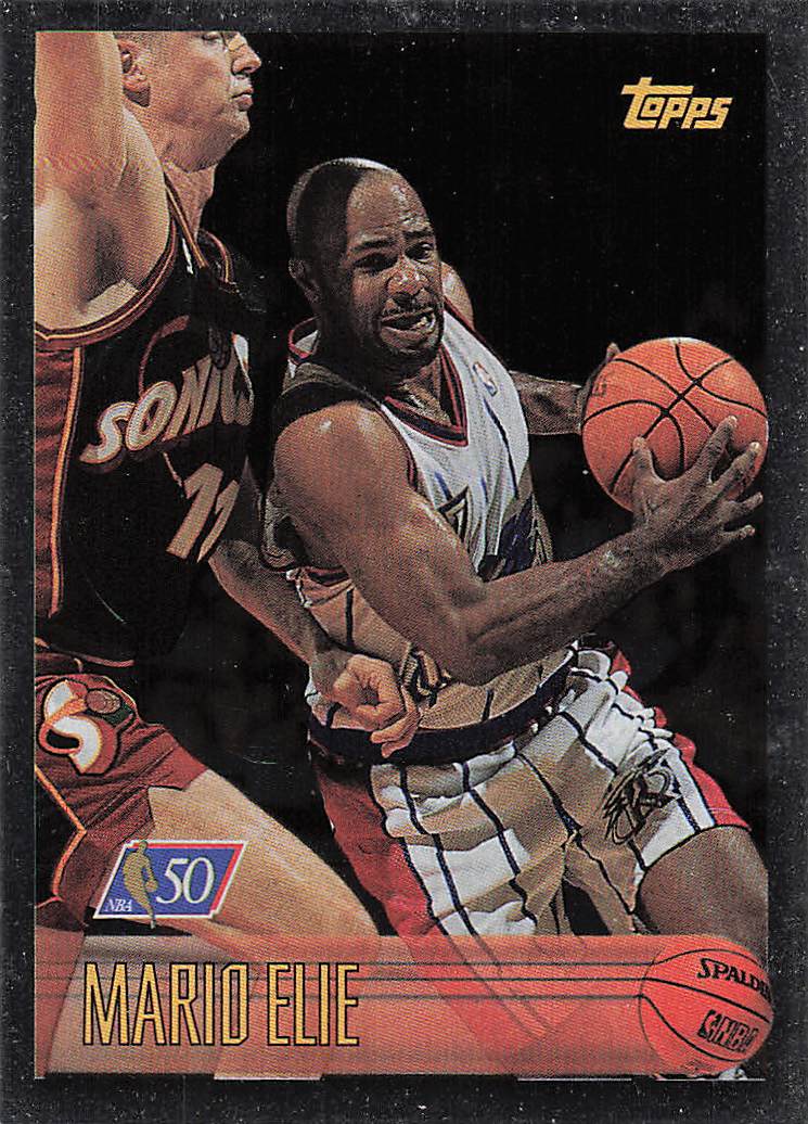 1996-97 Topps Basketball NBA at 50 Mario Elie #218