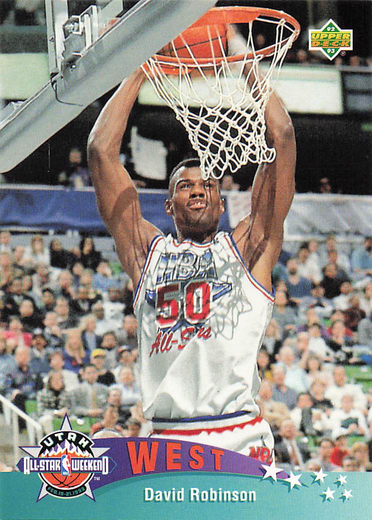 1992-93 Upper Deck Basketball David Robinson #436
