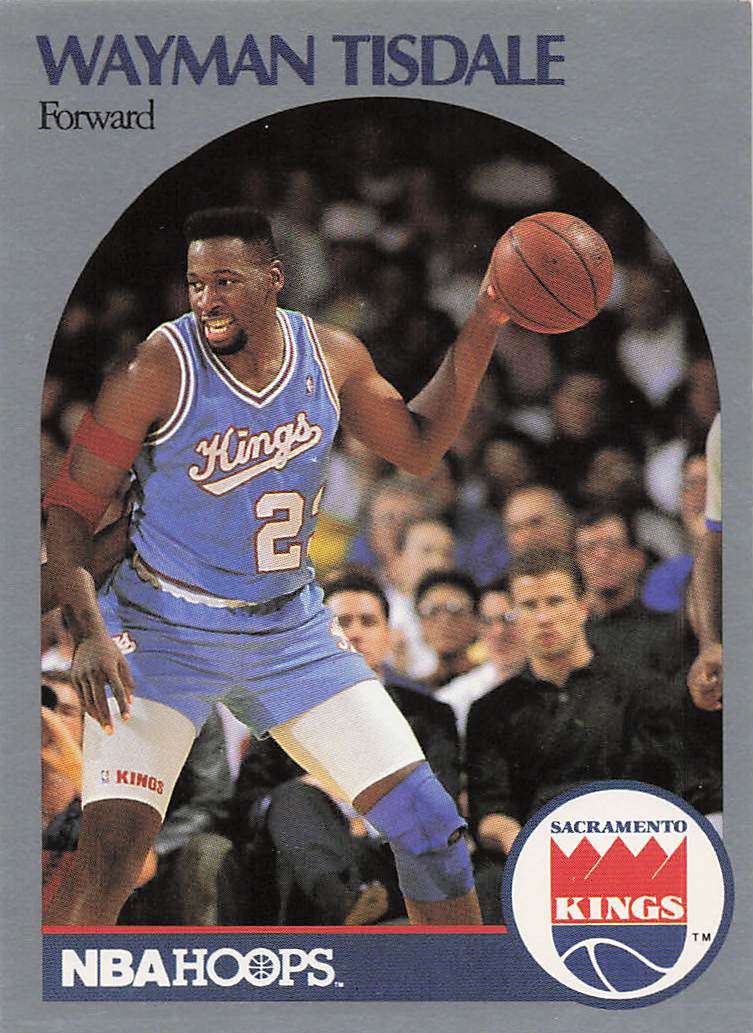 1990-91 Hoops Basketball Wayman Tisdale #262
