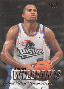 1997-98 Fleer Basketball Brian Williams #227