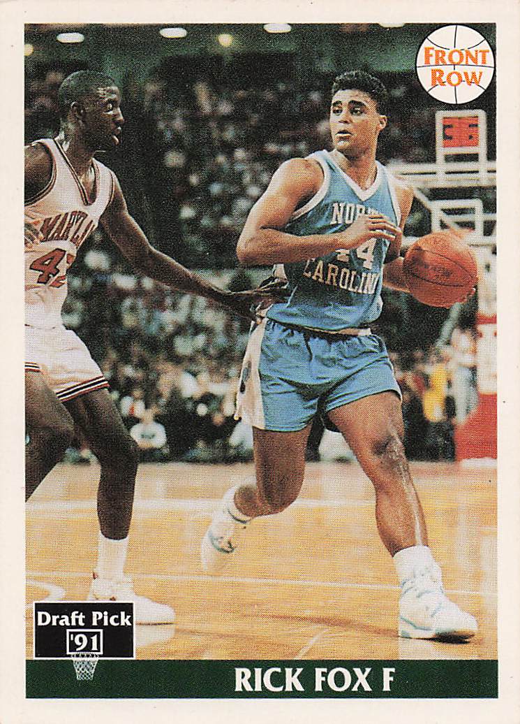 1991 Front Row Basketball Rick Fox #40