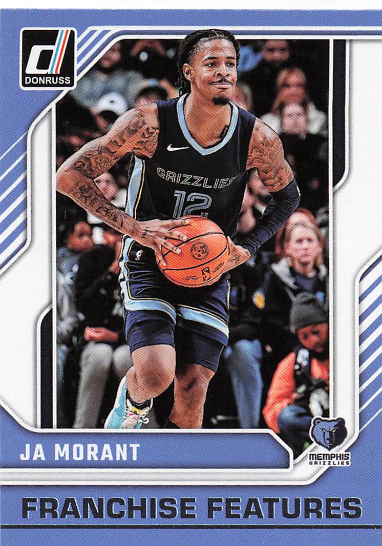 2024-25 Donruss Basketball Franchise Features Ja Morant #8