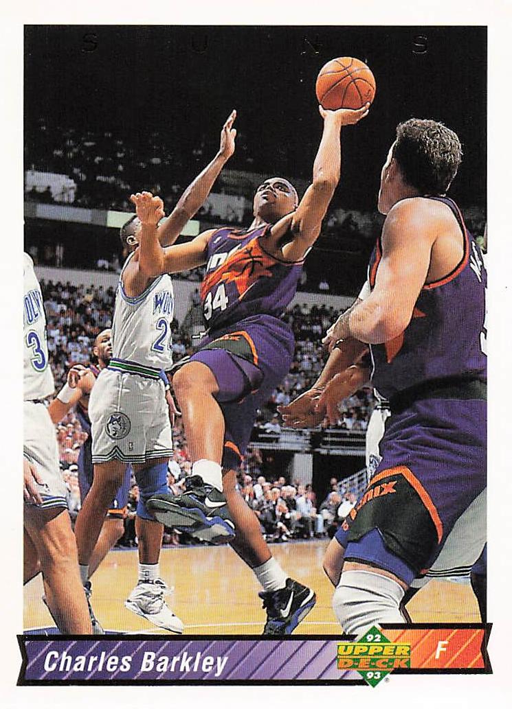 1992-93 Upper Deck Basketball Charles Barkley #334