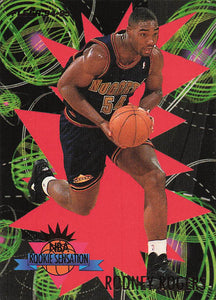 1994-95 Fleer Basketball Rookie Sensations Rodney Rogers #22