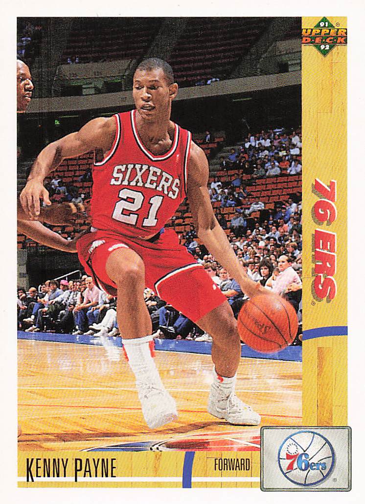 1991-92 Upper Deck Basketball Kenny Payne #28b