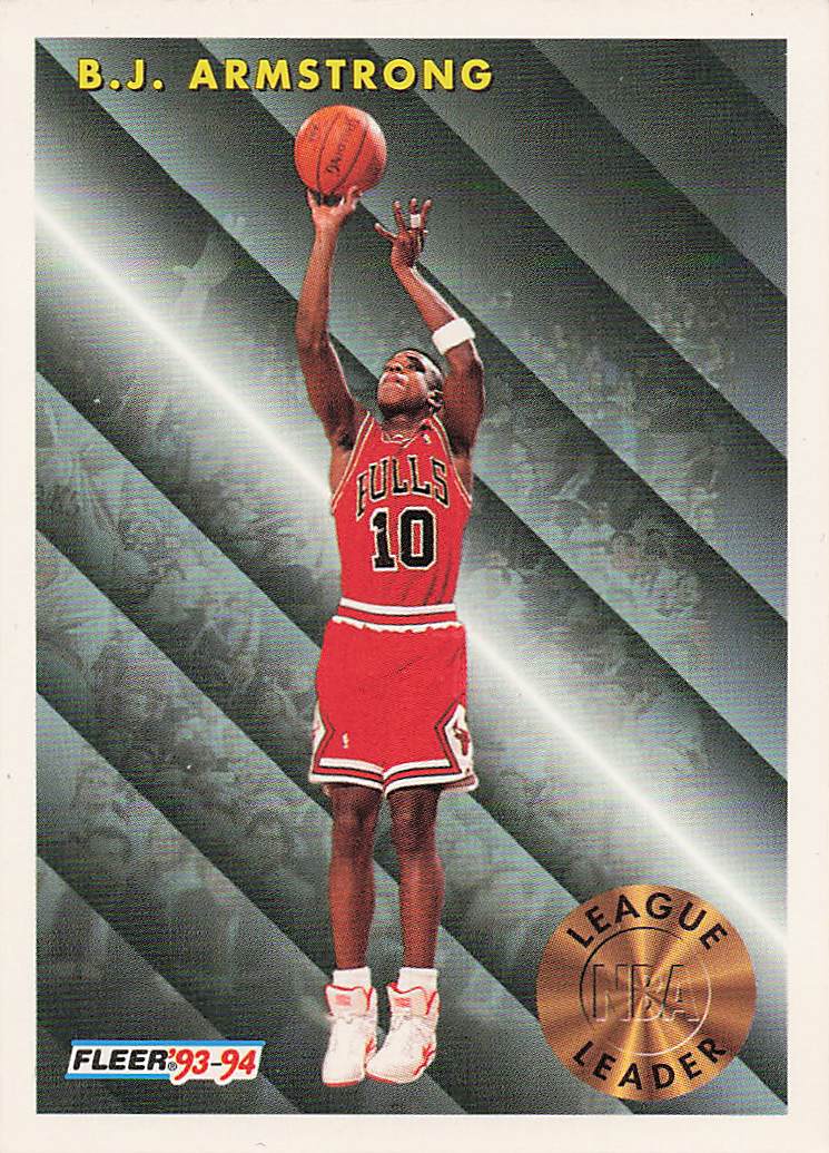 1993-94 Fleer Basketball B.J. Armstrong #221