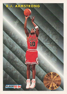 1993-94 Fleer Basketball B.J. Armstrong #221