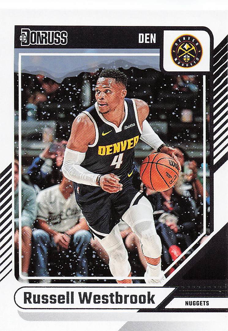 2024-25 Donruss Basketball Russell Westbrook #158