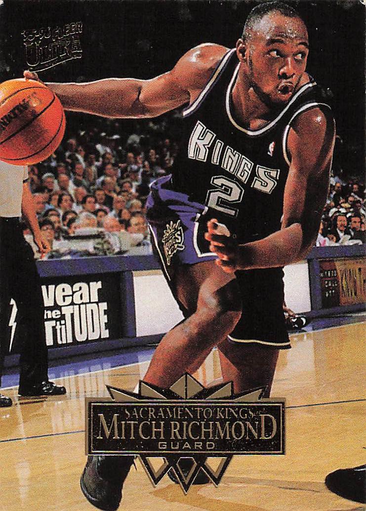 1995-96 Ultra Basketball Mitch Richmond #158