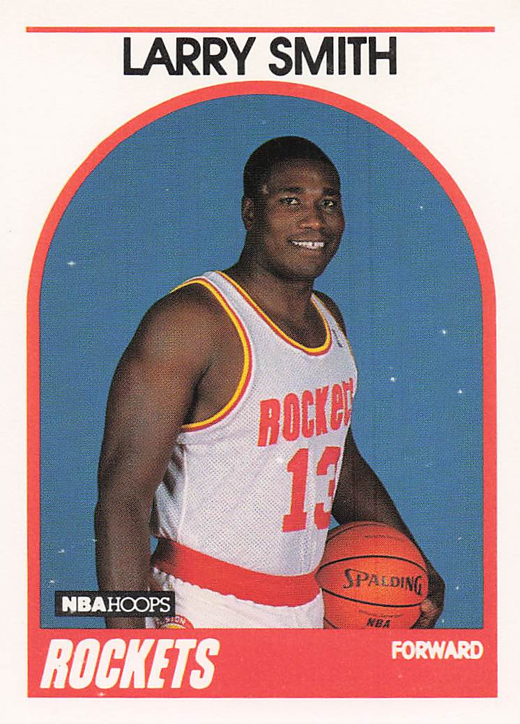 1989-90 Hoops Basketball Larry Smith #309