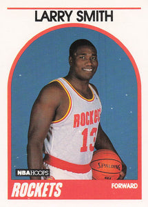 1989-90 Hoops Basketball Larry Smith #309