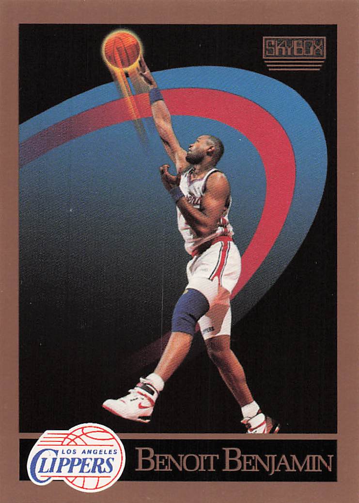 1990-91 SkyBox Basketball Benoit Benjamin #124