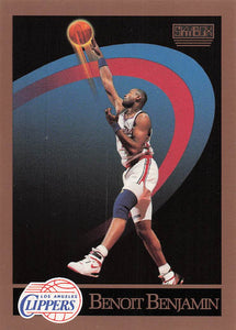 1990-91 SkyBox Basketball Benoit Benjamin #124