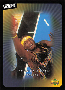 2003-04 Upper Deck Victory Basketball Jermaine O'Neal #17b