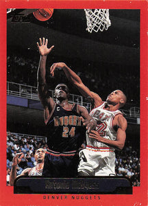 1999-00 Topps Basketball Antonio McDyess #205