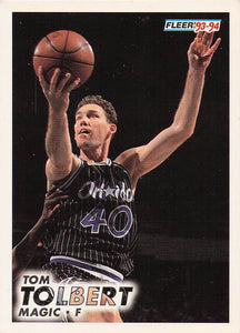 1993-94 Fleer Basketball Tom Tolbert #153